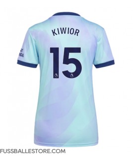 Günstige Arsenal Jakub Kiwior #15 3rd trikot Damen 2024-25 Kurzarm